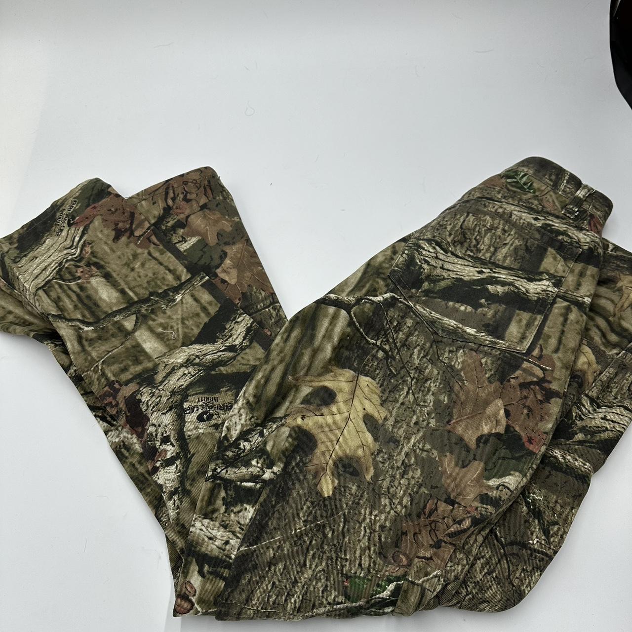 Mossy Oak Tree Print Pants - Depop