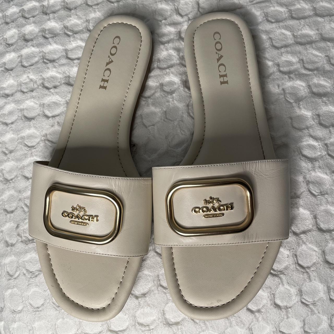 Discover the Comfort and Style of Coach Evy Sandal Chalk: A Comprehensive Guide