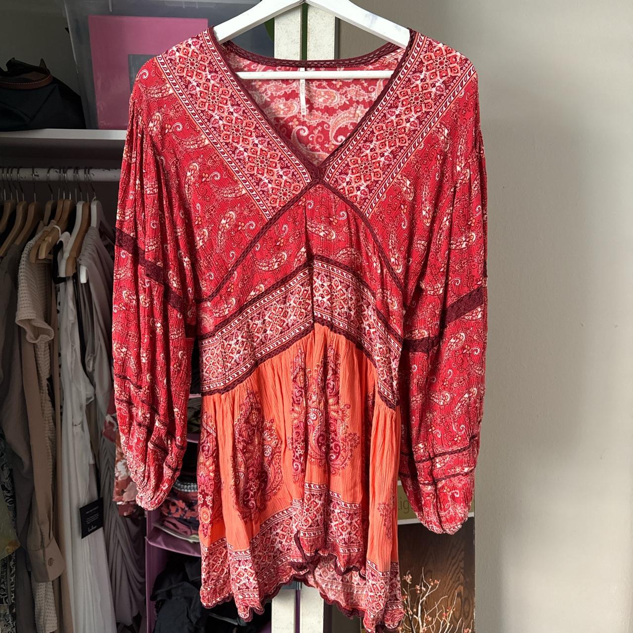 Free people dress/cover up - Depop