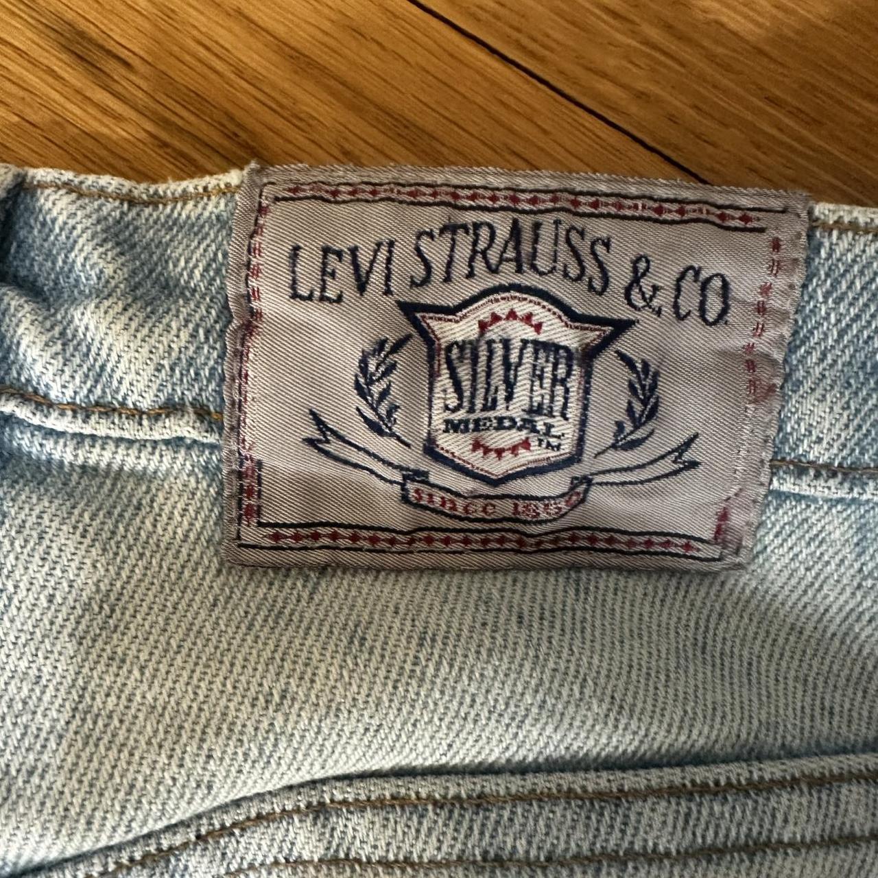 RARE VINTAGE LEVI'S SILVER MEDAL JEANS Light Depop