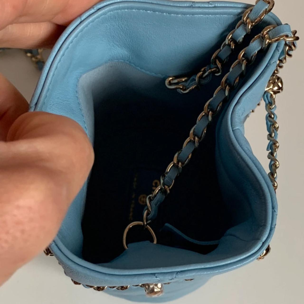 New Chanel Sealed Mini Bucket Bag Chanel Mini Bucket | Depop
