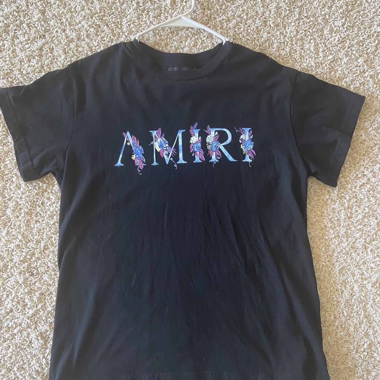 Amiri black and purple T-shirt #designer