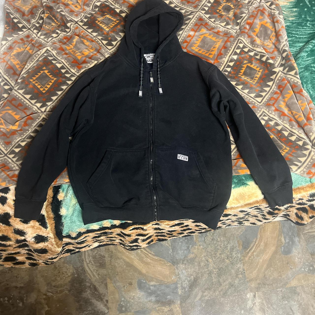 Black L Men’s Pro club zip up No flaws whatsoever... - Depop