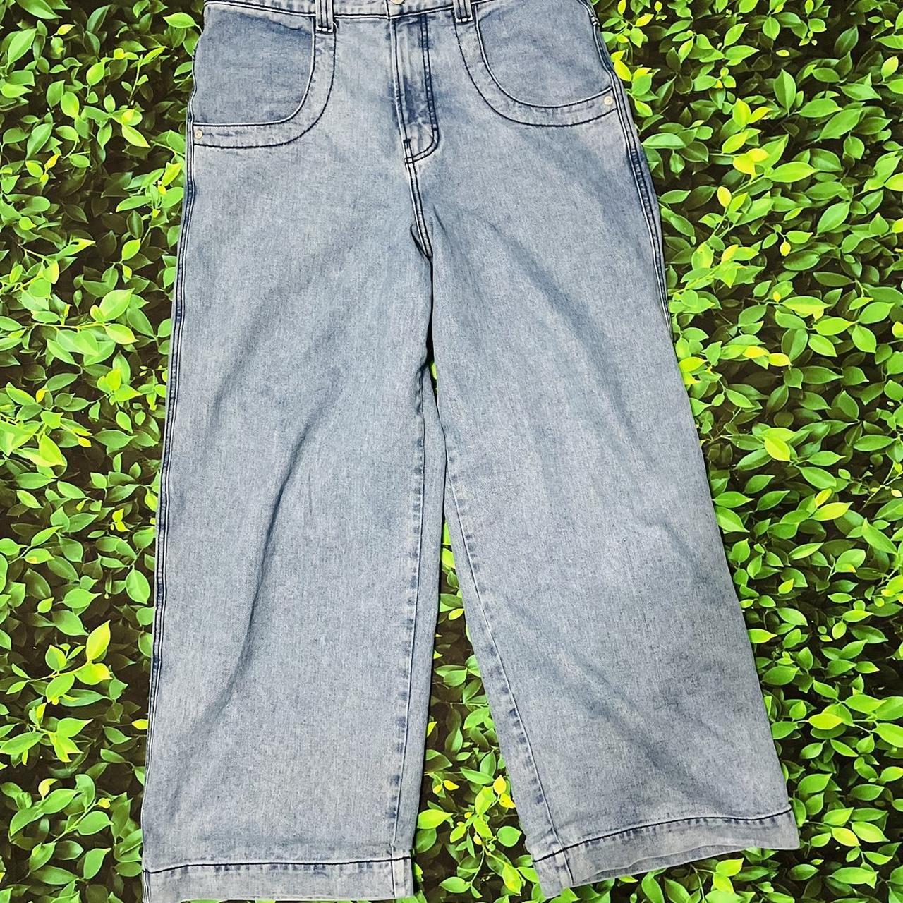 Baggy JNCO twin cannon Jeans 26 inch leg opening -... - Depop