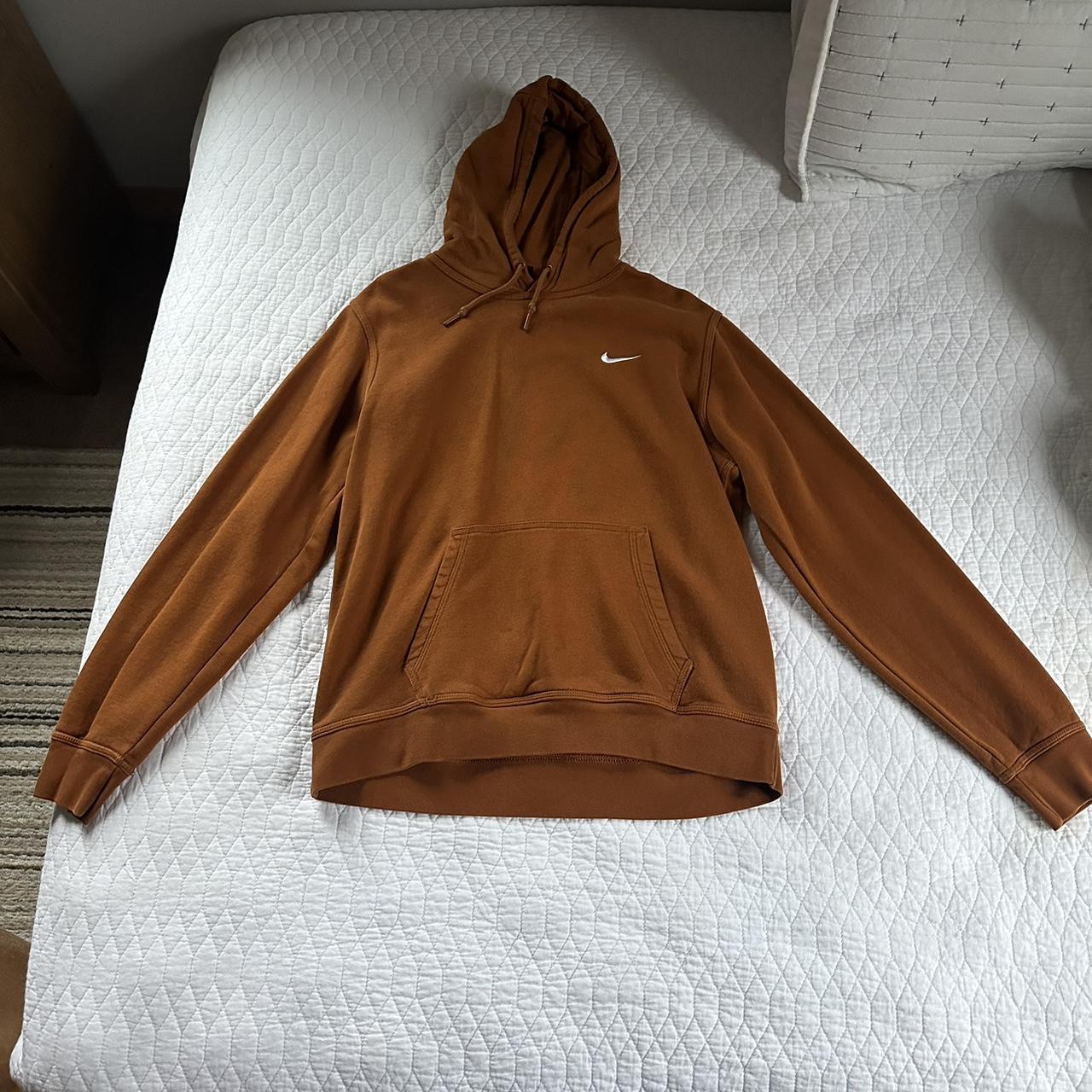 mens orange nike hoodie