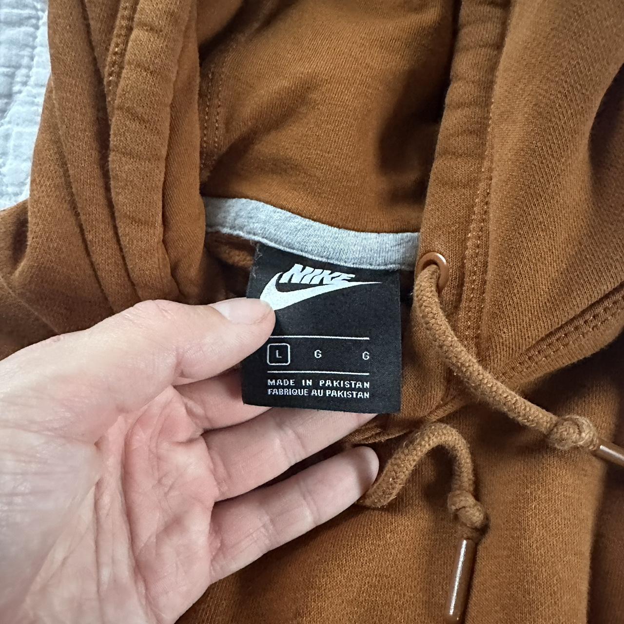 nikelab hoodie orange