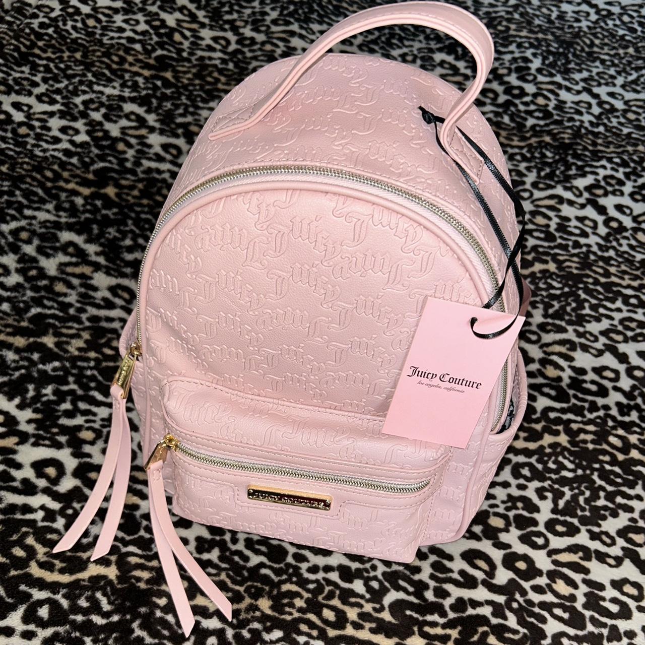 Gorgeous brand new pink Juicy Couture backpack. Depop