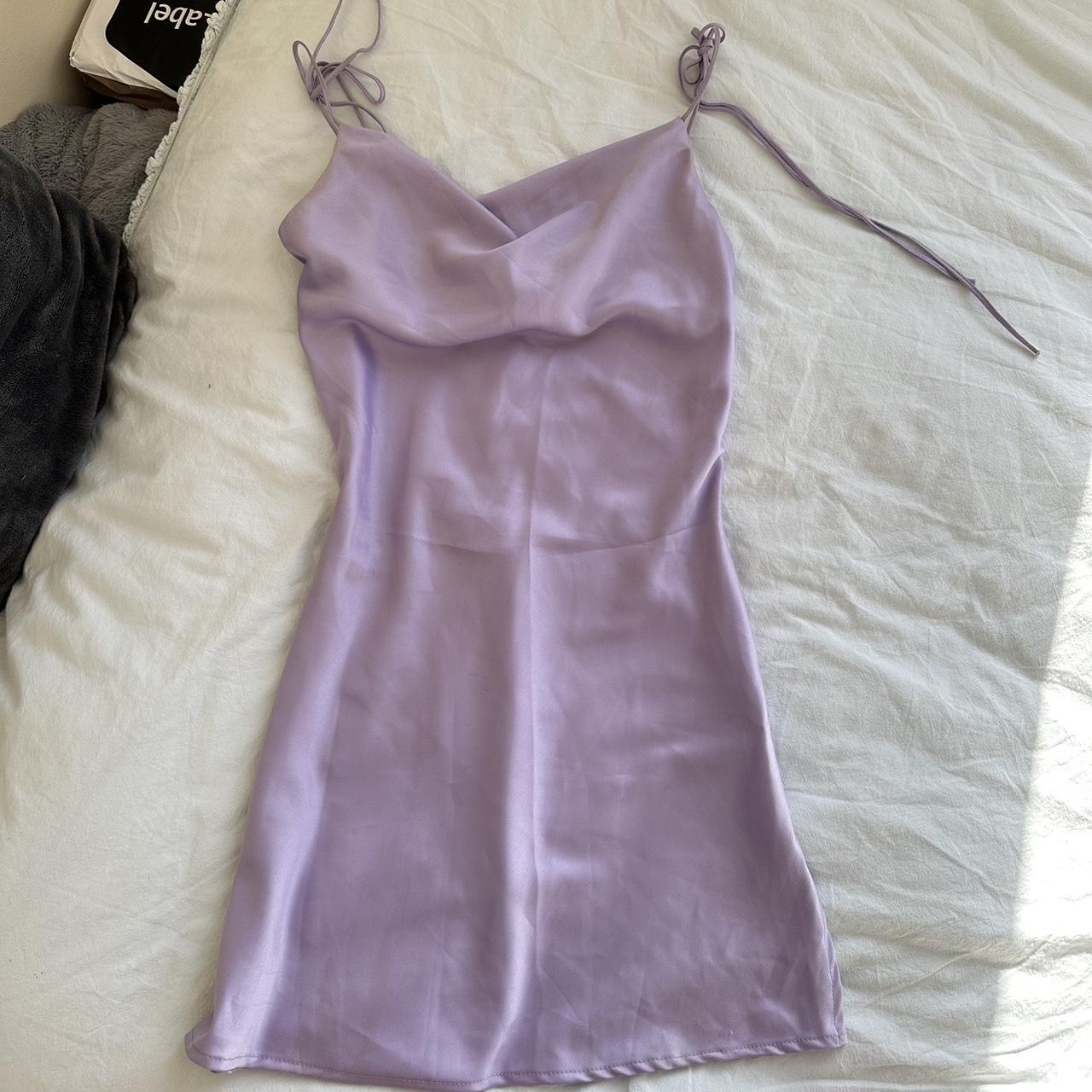 Brandy Melville Satin Dress One Size Fits... Depop
