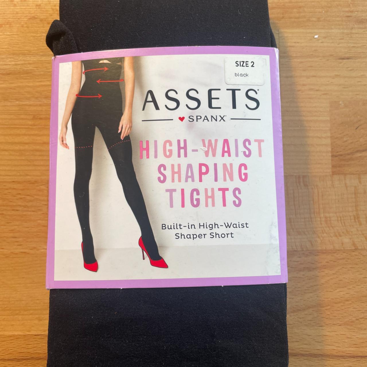 New Spanx Assets Reversible Shaping Tights 1602 - Depop