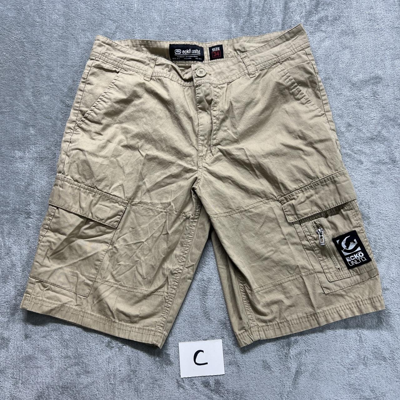 ECKO UNLTD Men s 11.5 Cotton Khaki Cargo Shorts