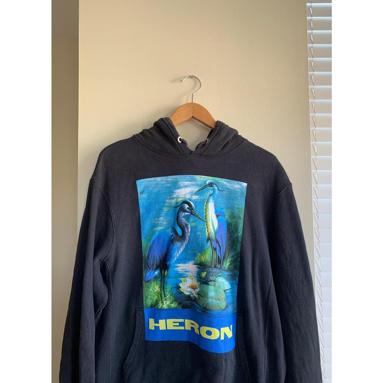 Heron preston bird online hoodie