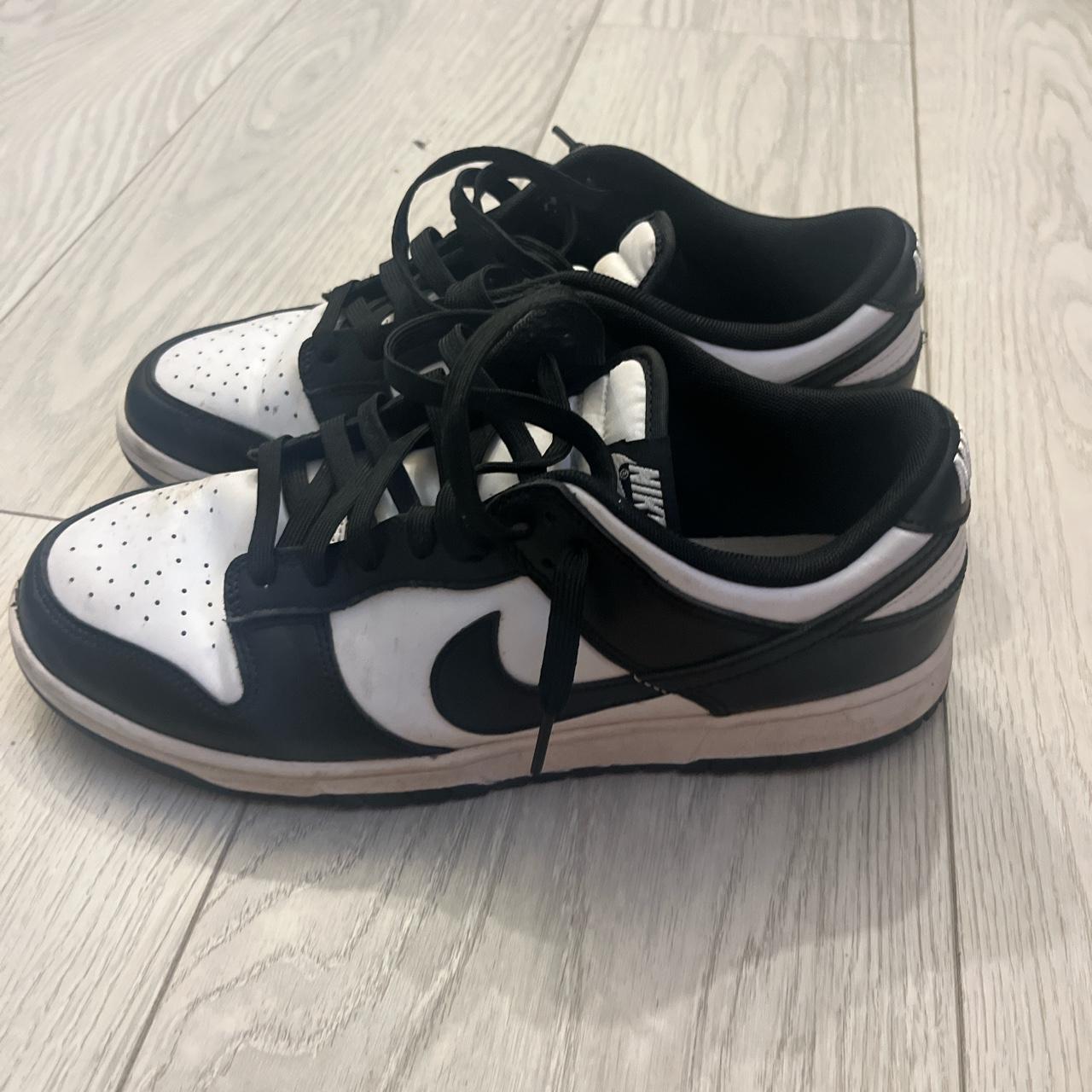 black and white dunks panda