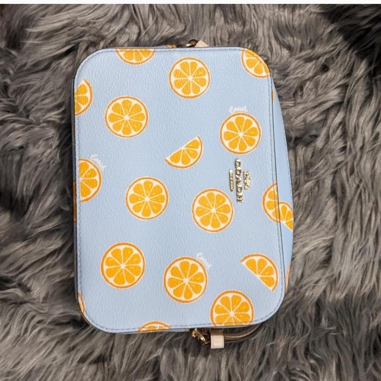 Coach orange slice bag sale