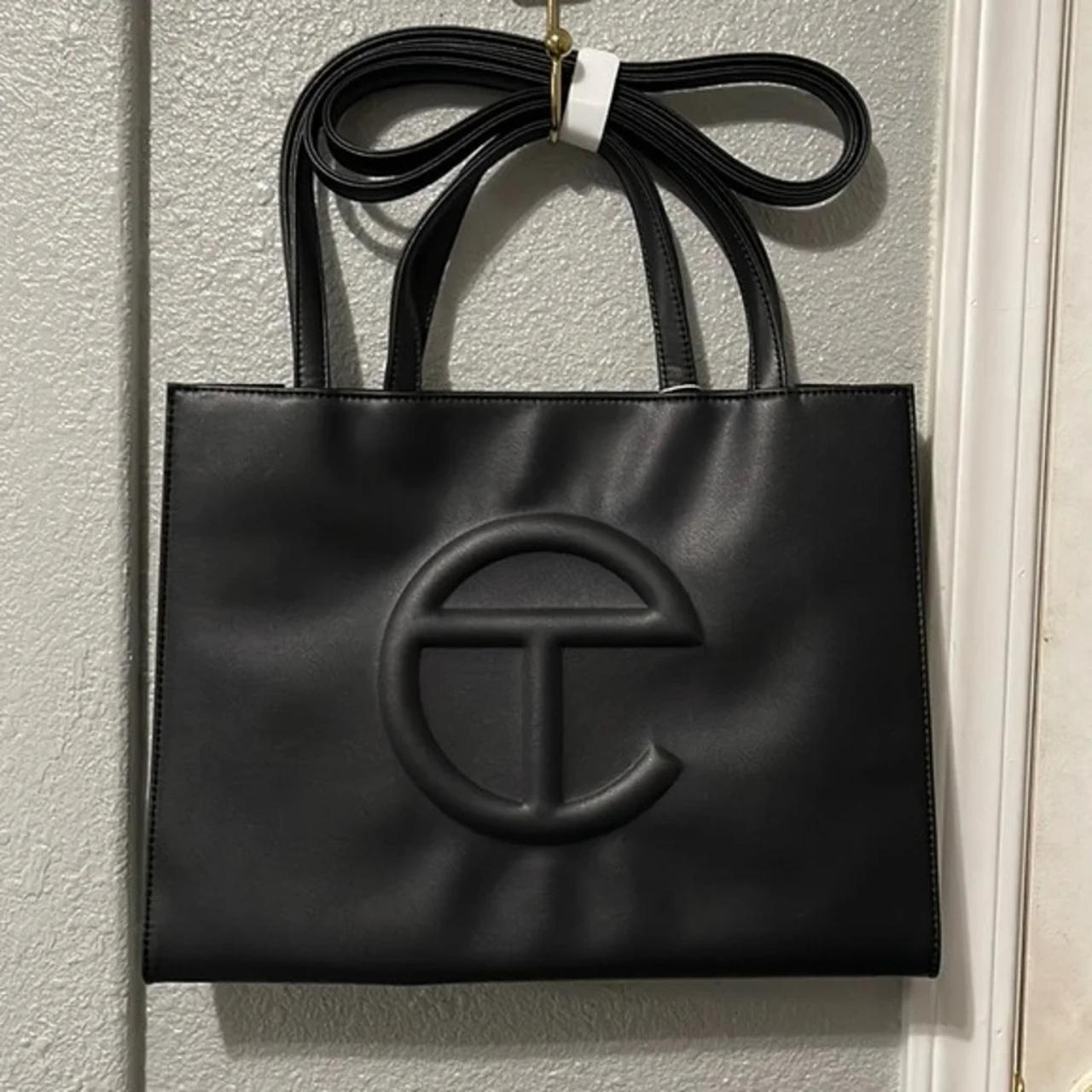 Telfar Medium Shopping Bag Black New with tags and... - Depop