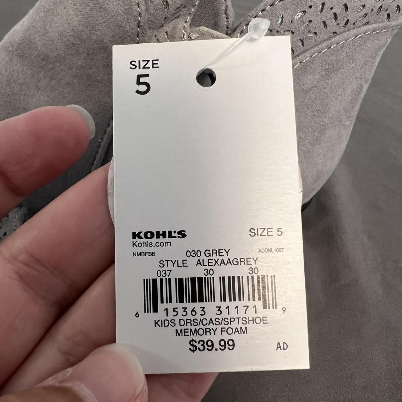 kohls grey boots