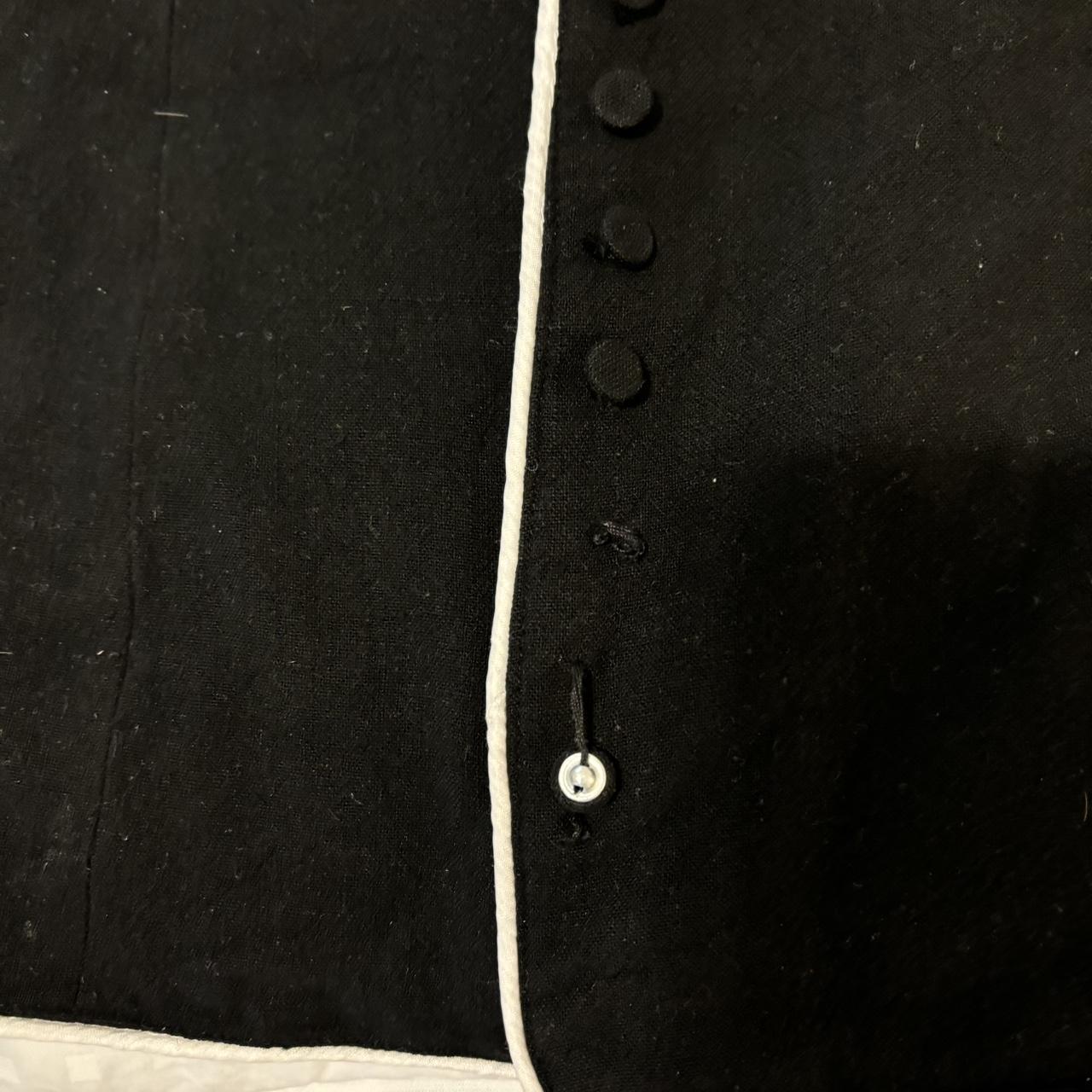 Charcoal black mini dress Runs short Depop