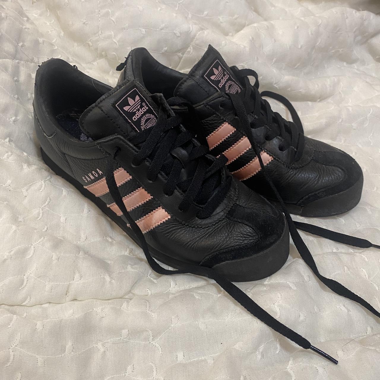 Adidas samoa best sale women's black