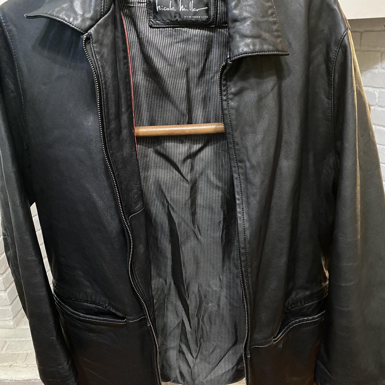 Nicole Miller deals New York City Leather Jacket