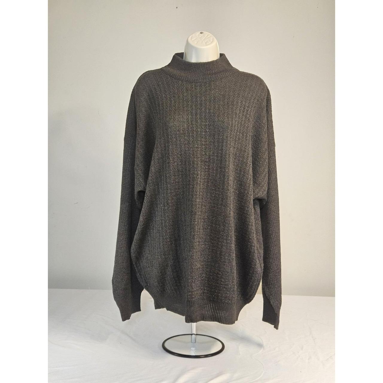 Francesca rossi designs men's preloved designer grey minimalist casual retro jumper