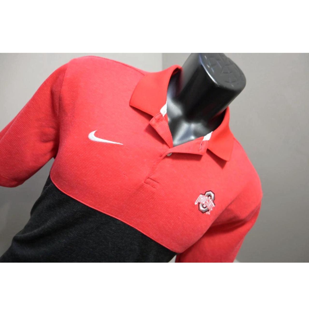 Nike Golf Polo Dri Fit Ohio State Buckeyes