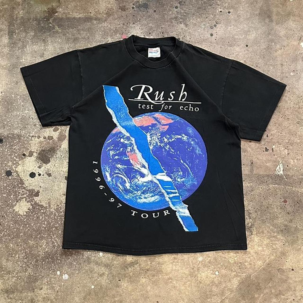 Vintage 1996 Rush newest Concert Tour Tee