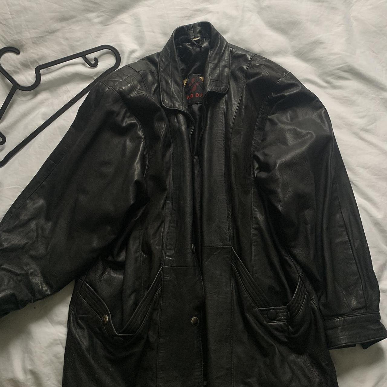 Vintage genuine leather jacket Great condition - Depop