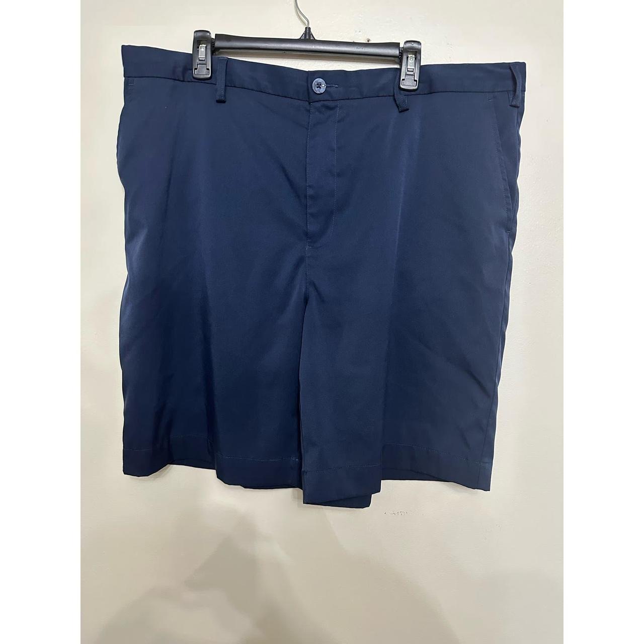 Deep blue colored golf shorts for men golf shorts. Depop