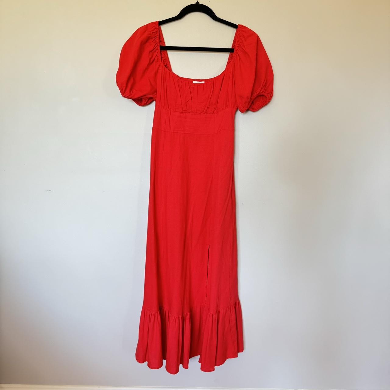 Small red dress perfect for summer and