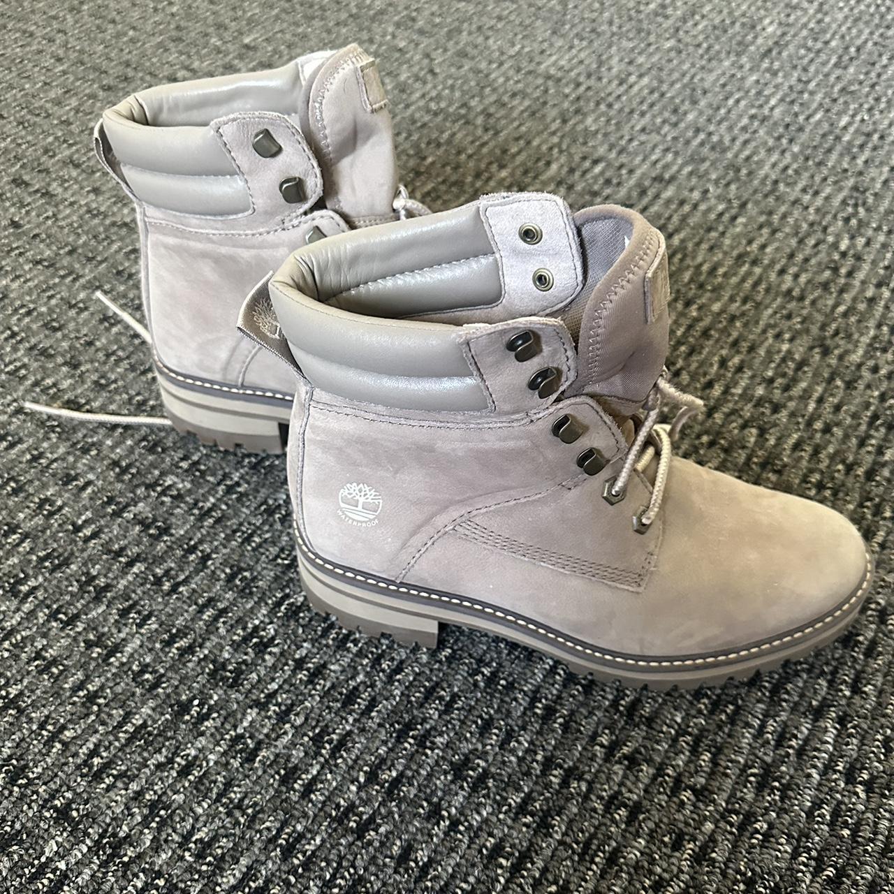 olive green and brown timberlands