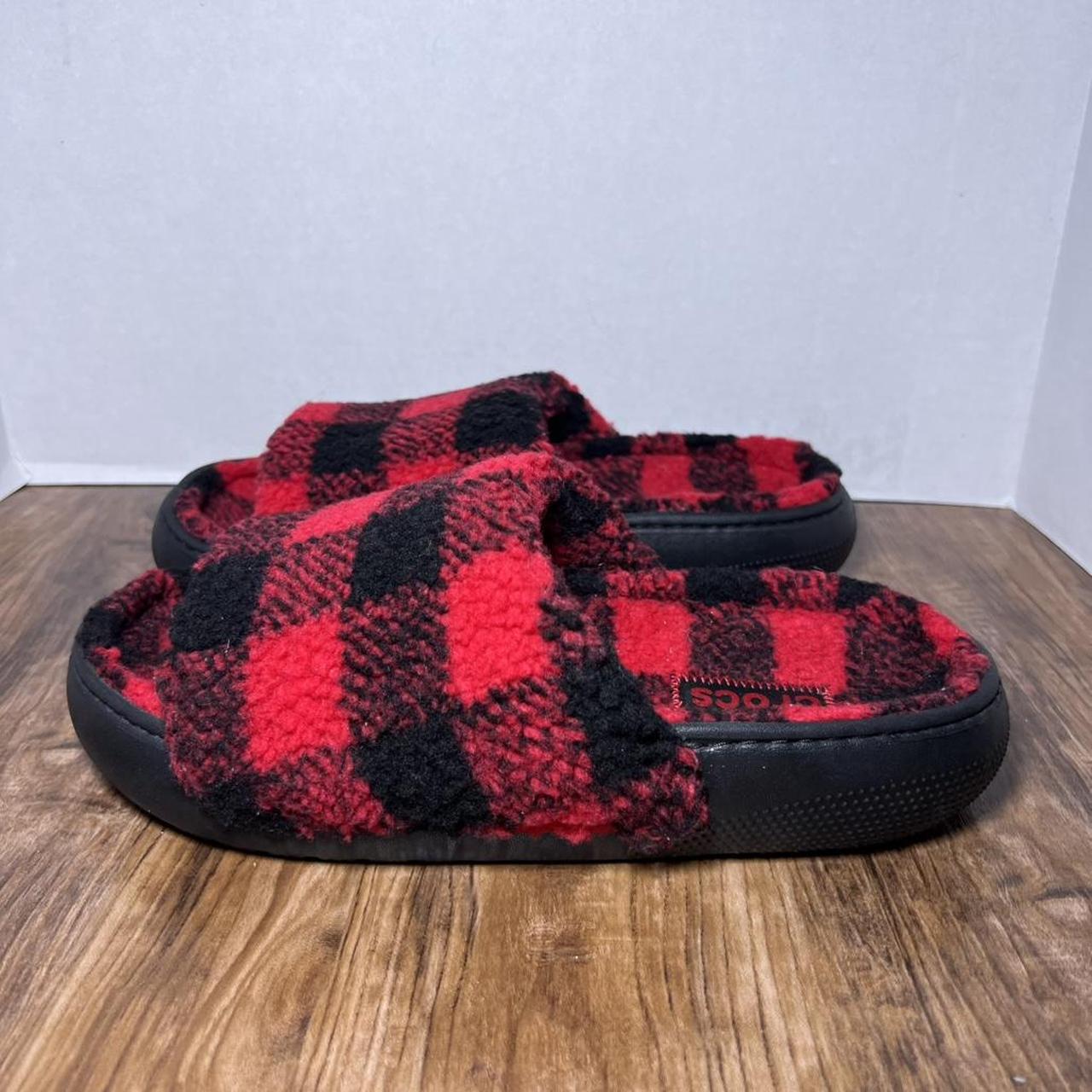 Crocs Women's Slides - Red/Multi - US 10 – Crocs … - image 1