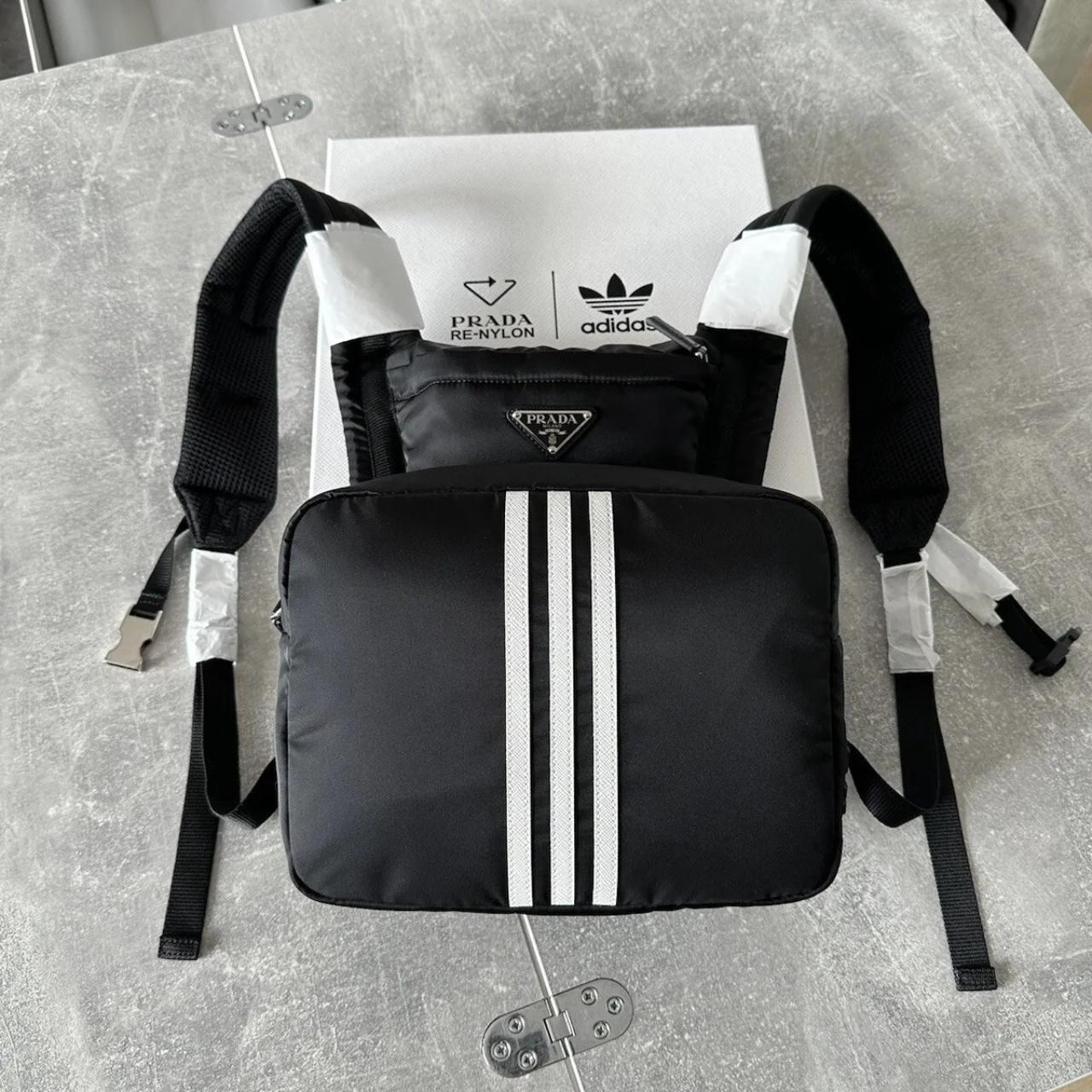 ADIDAS for PRADA Re-Nylon Backpack Black | Depop