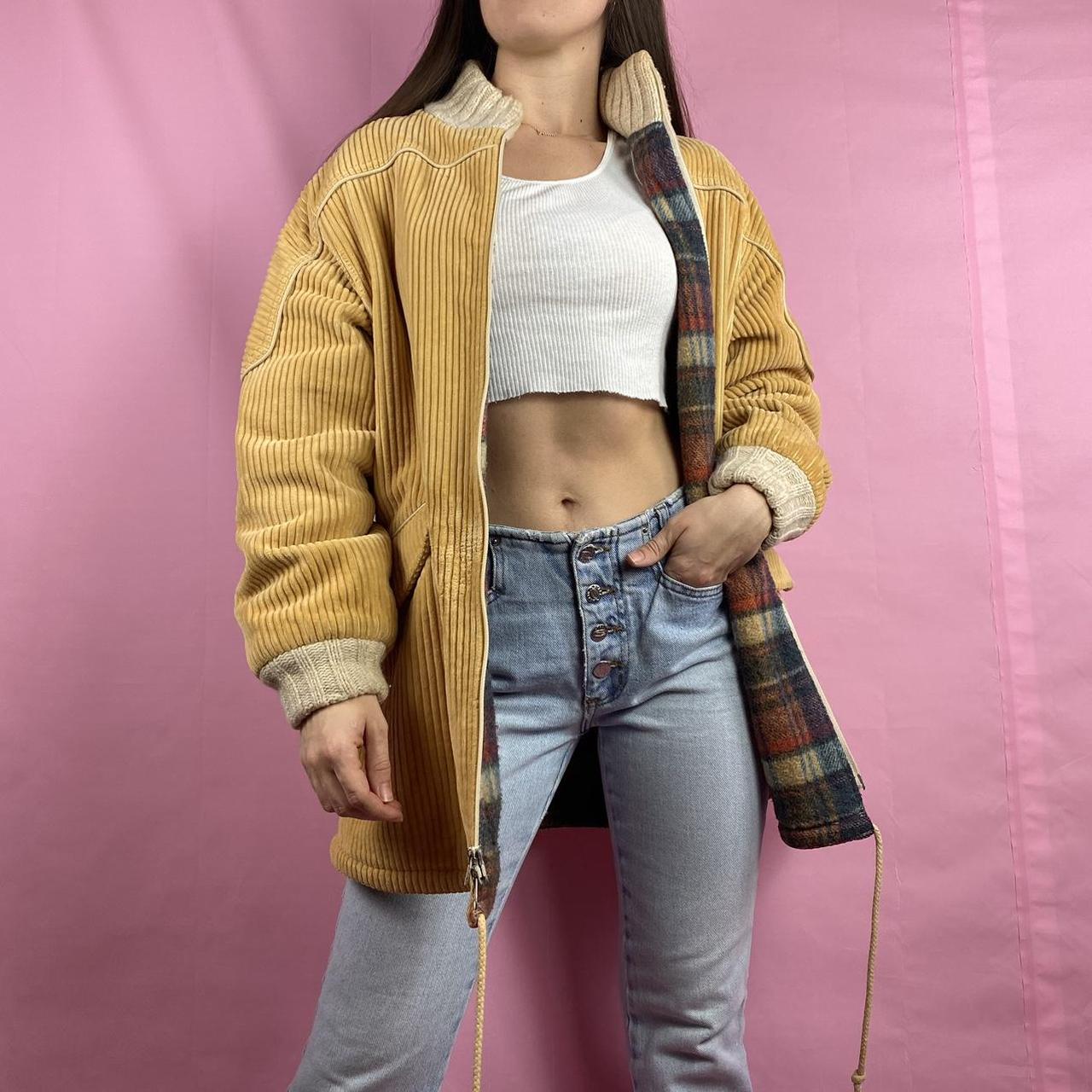 Women's Gold Jacket Depop