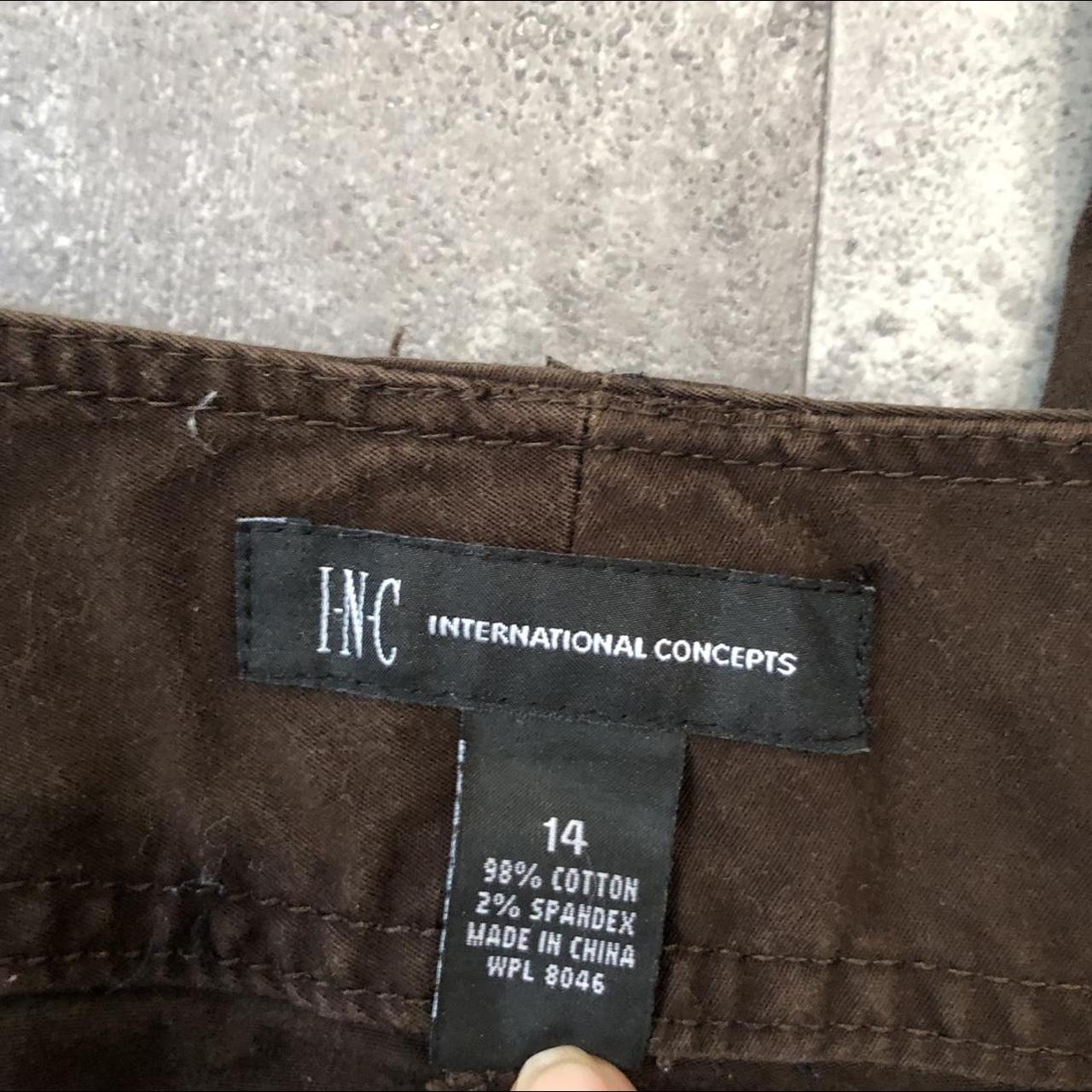 INC International Concepts Women's Brown Trousers (4)