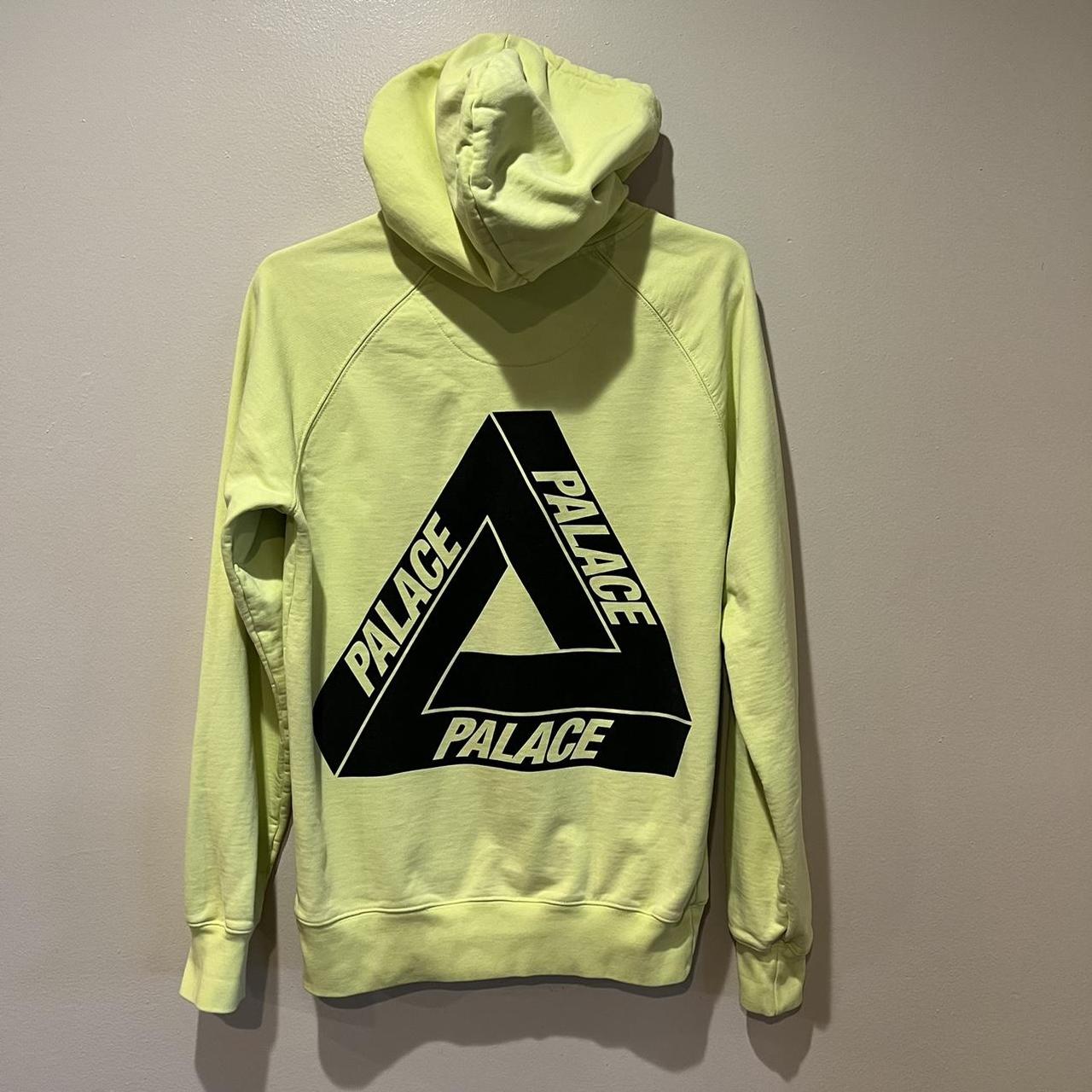 Palace P 3D Hood Ultimo Fluro Yellow Black Size S