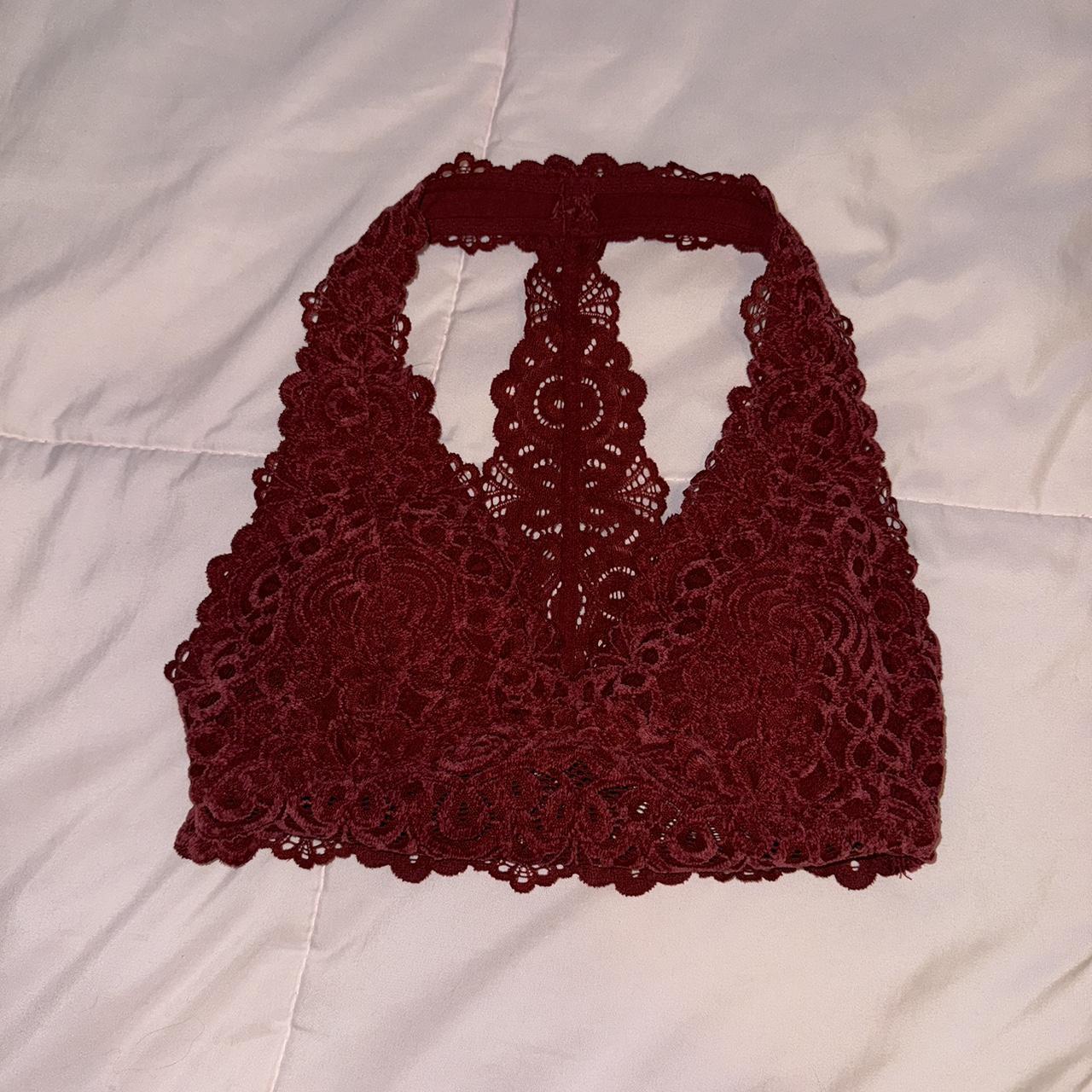 Wine red Hollister XS bralette ♥️, -super