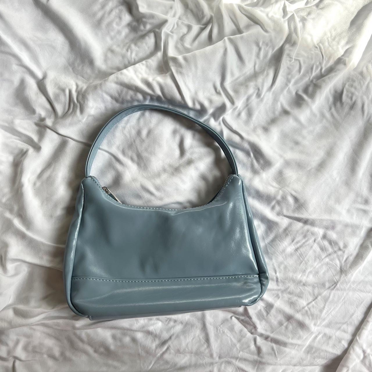 Just Fab Bag #justfab #babyblue #bag - Depop