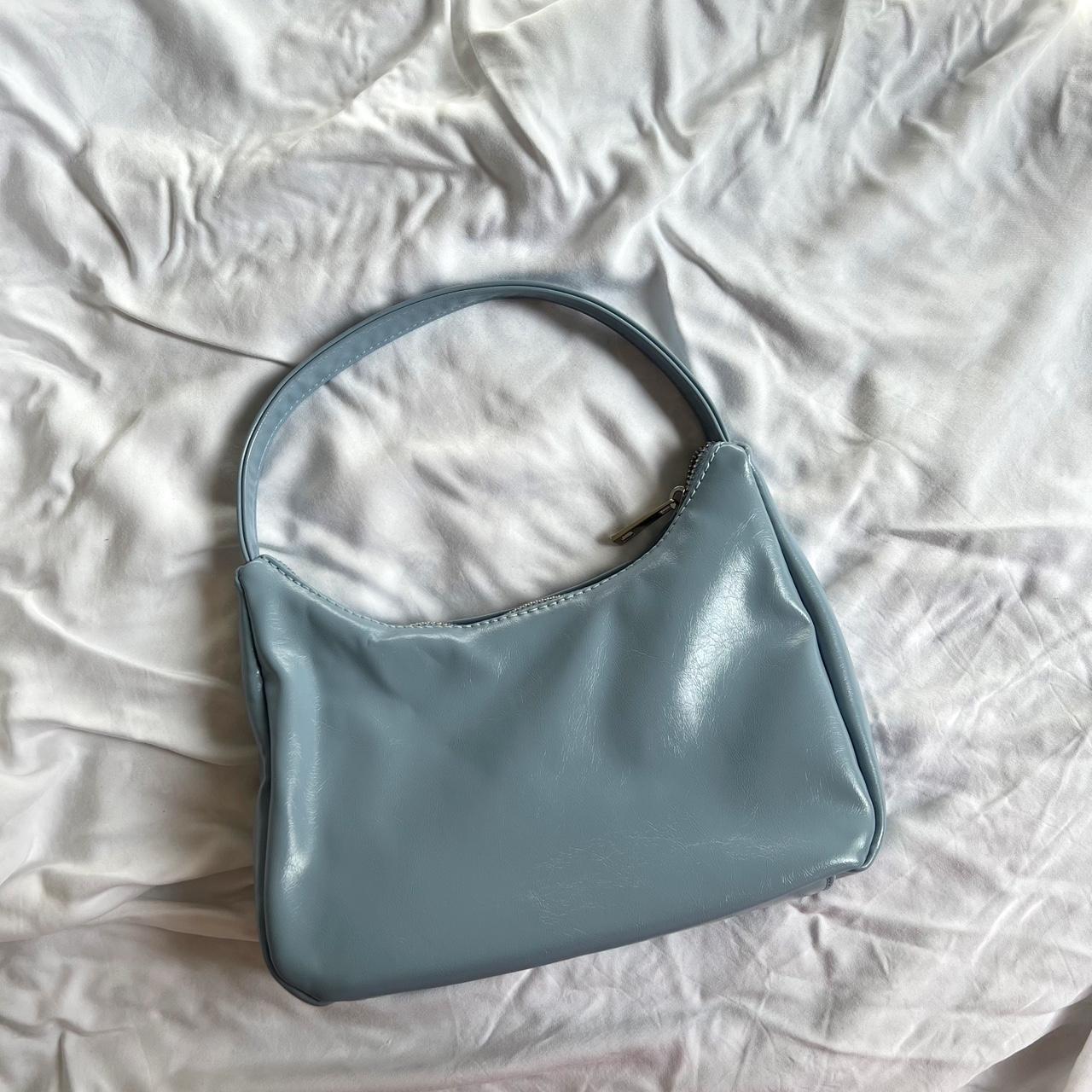 Just Fab Bag #justfab #babyblue #bag - Depop