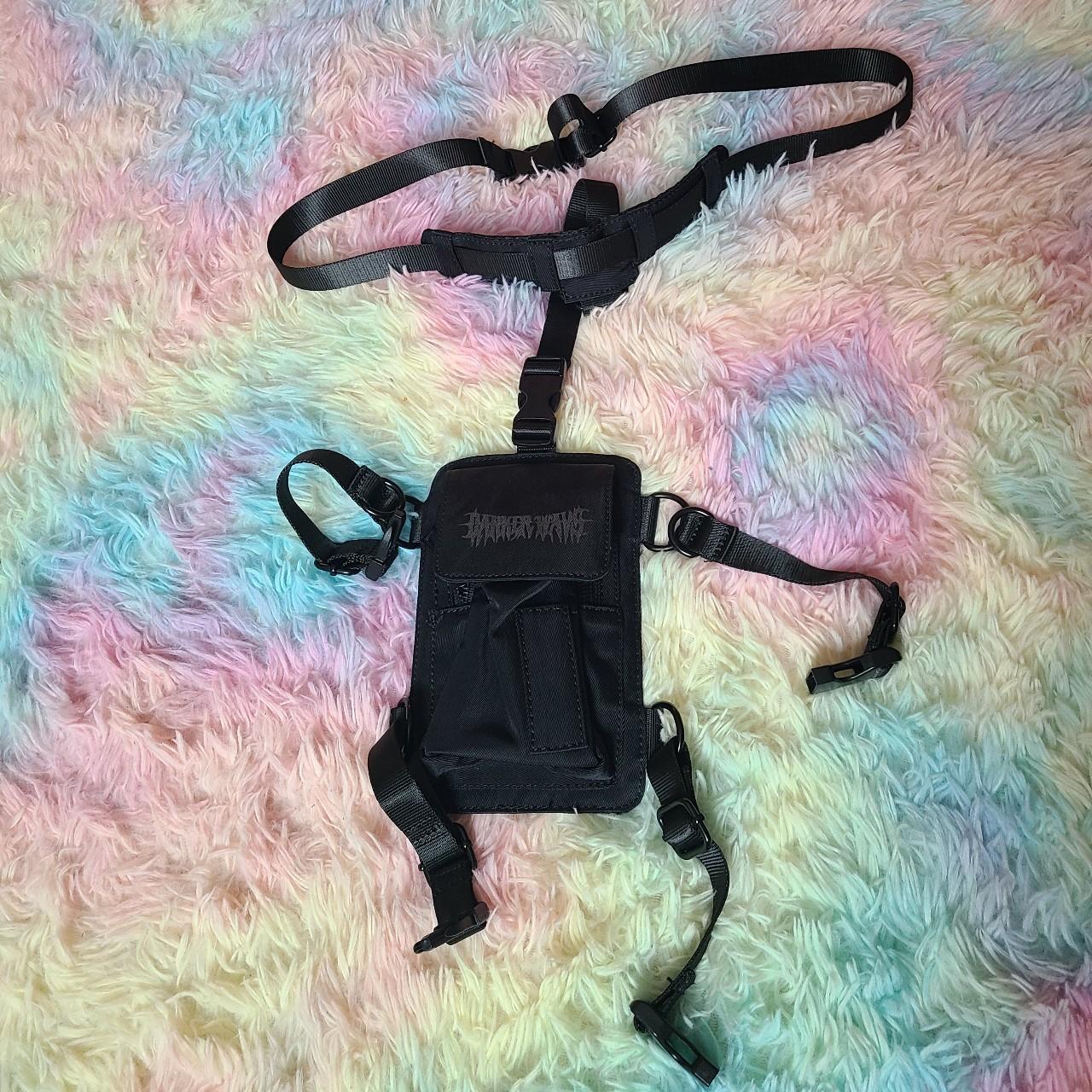 darker wavs Snare Leg Garter Utility Belt Bag. worn... Depop
