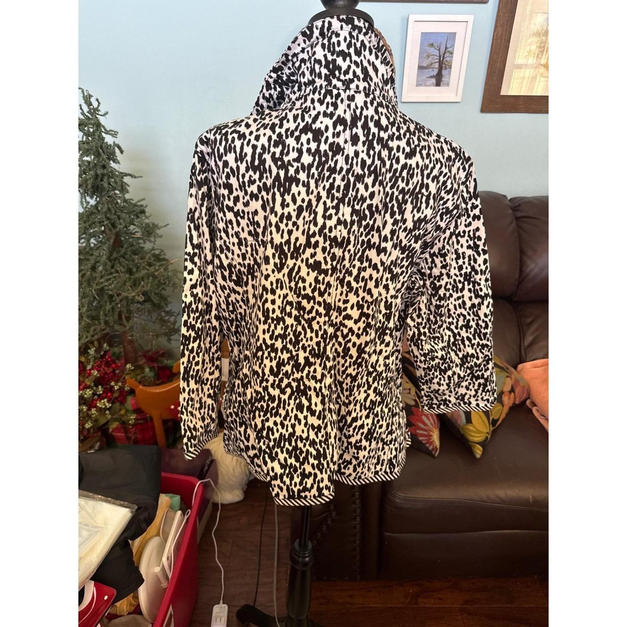 Ruby Rd. Women's Plus size Jacket - Black/White -… - image 4