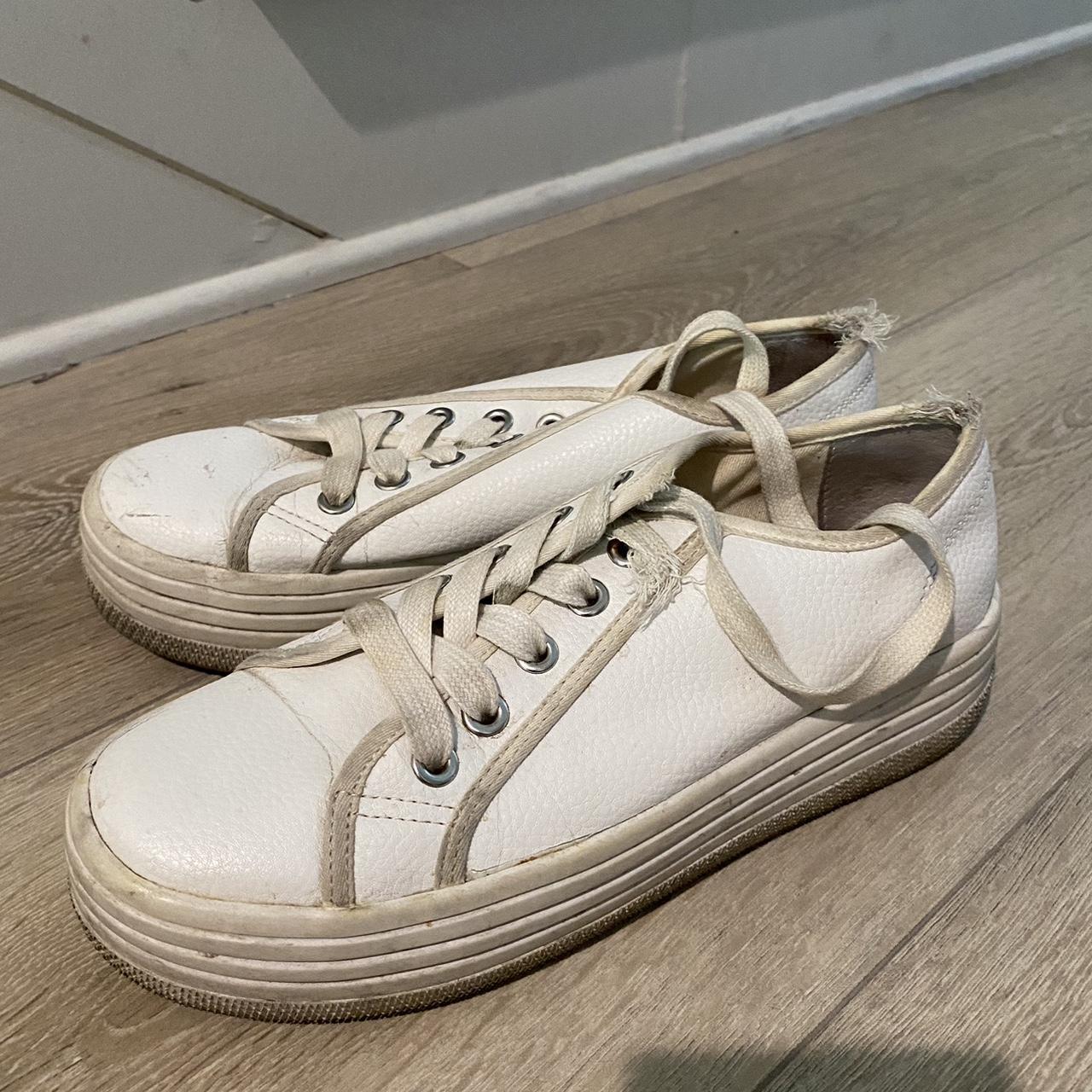 platform white sneakers steve madden