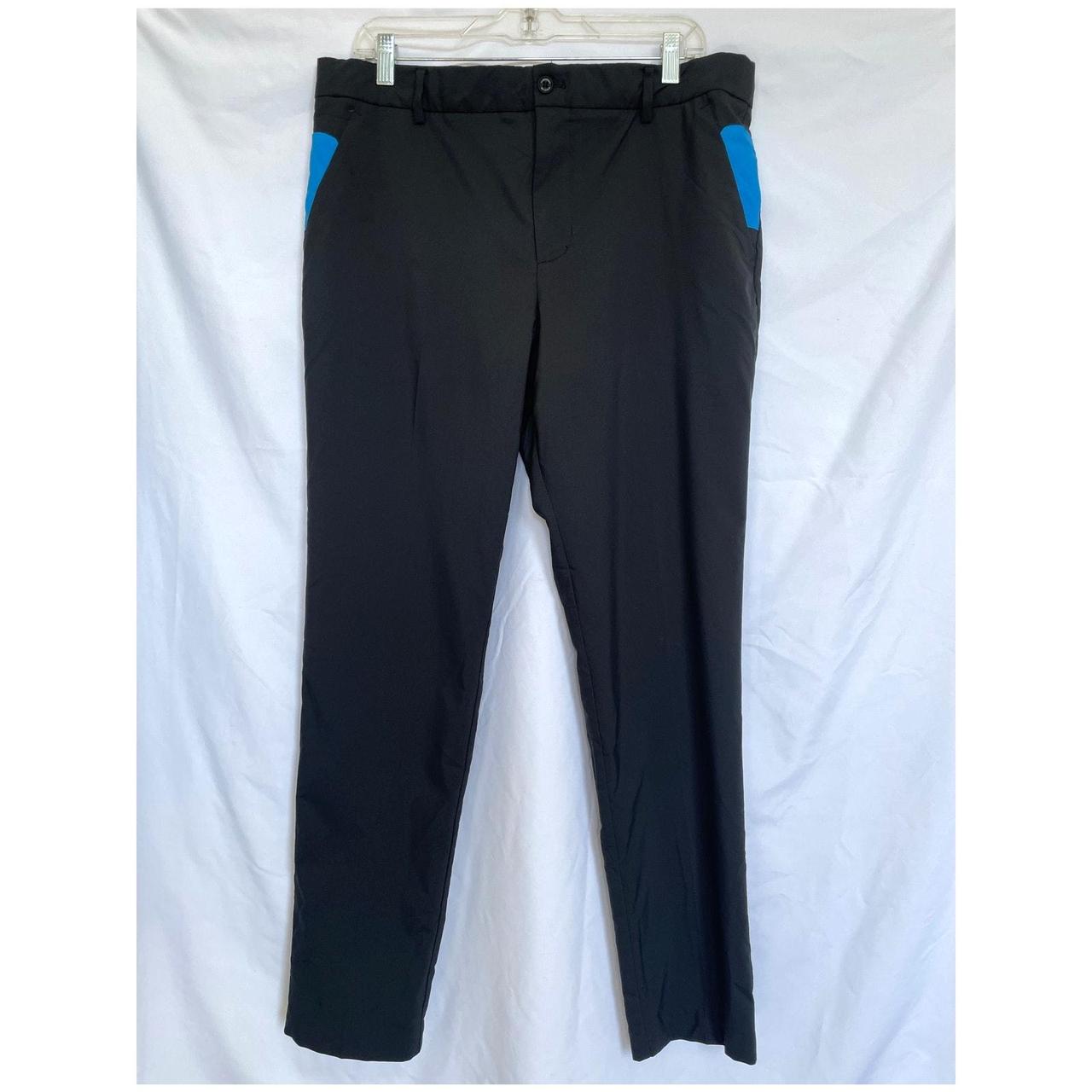 J.LINDEBERG M Somle Reg Light Poly パンツ J. Lindeberg Men's Pants - Black/Blue - 34