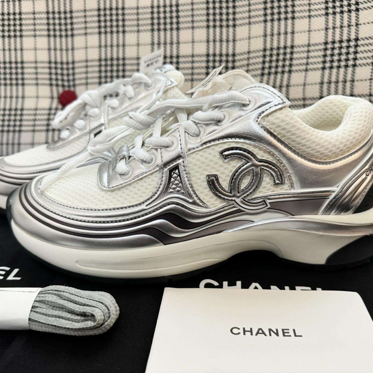CHANEL | Shoes | Chanel Sneakers Size 7 Guc | Poshmark