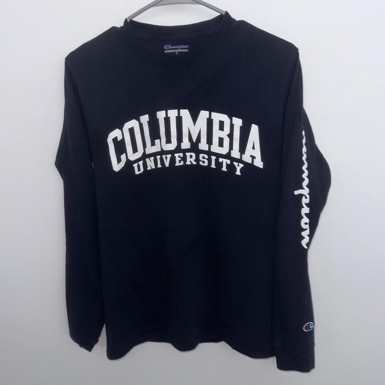 CHAMPION navy blue “Columbia University” long