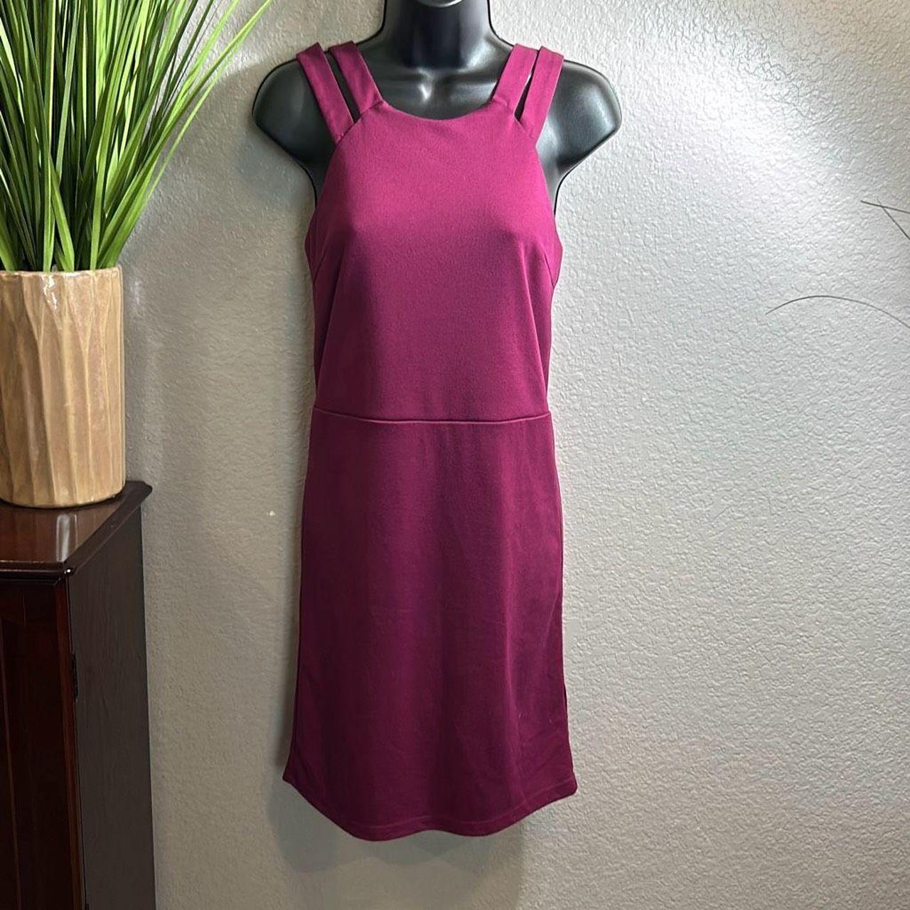 302 Jack Plum sleeveless sheath dress size medium