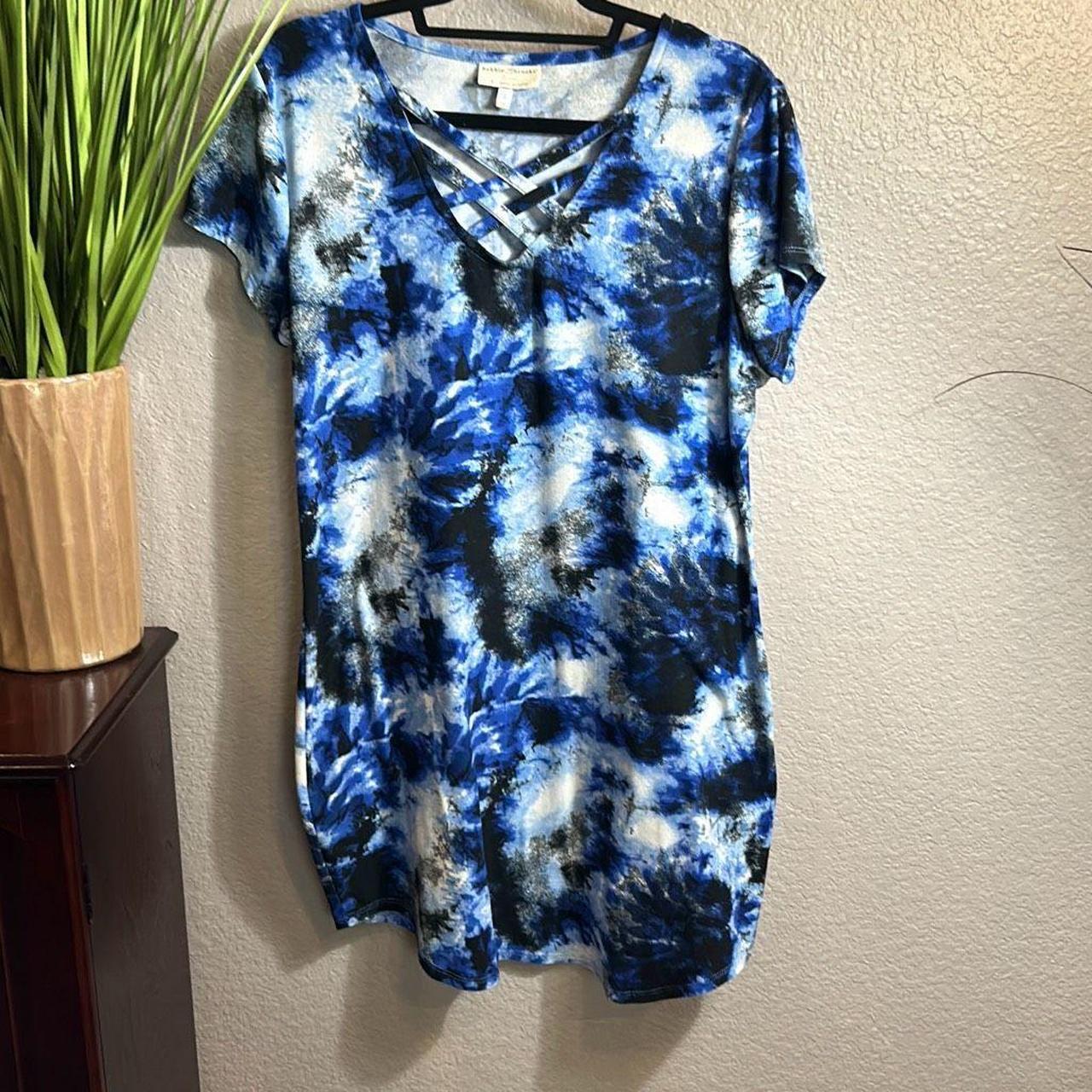 #323, Bobbie Brooks, Shirt dress Size large New