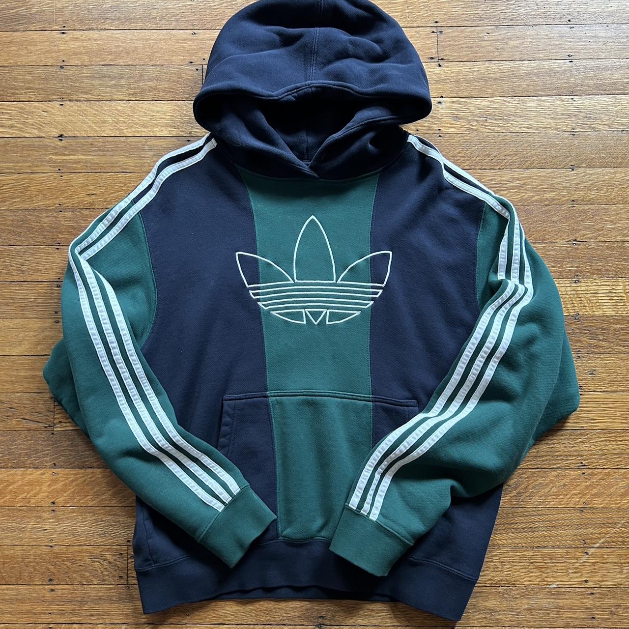 adidas off court trefoil hoodie