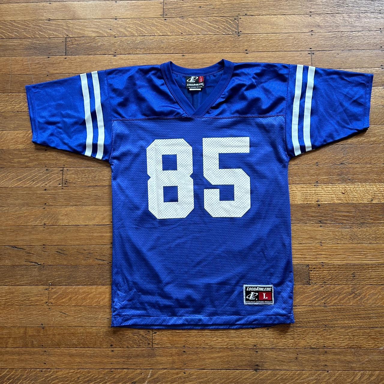 Vintage Indianapolis Colts Team Apparel Blue - Depop