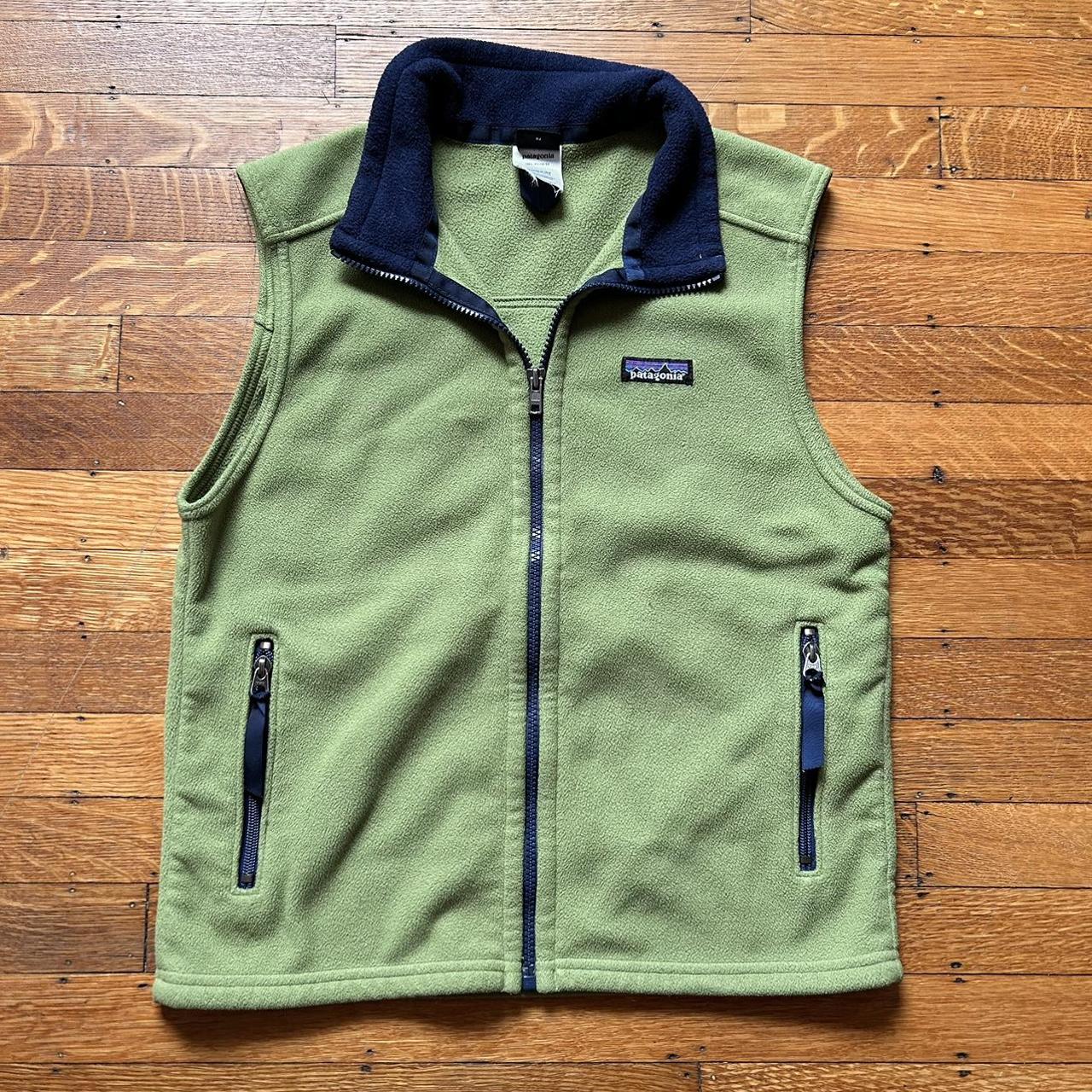 Patagonia fleece vest size small Depop