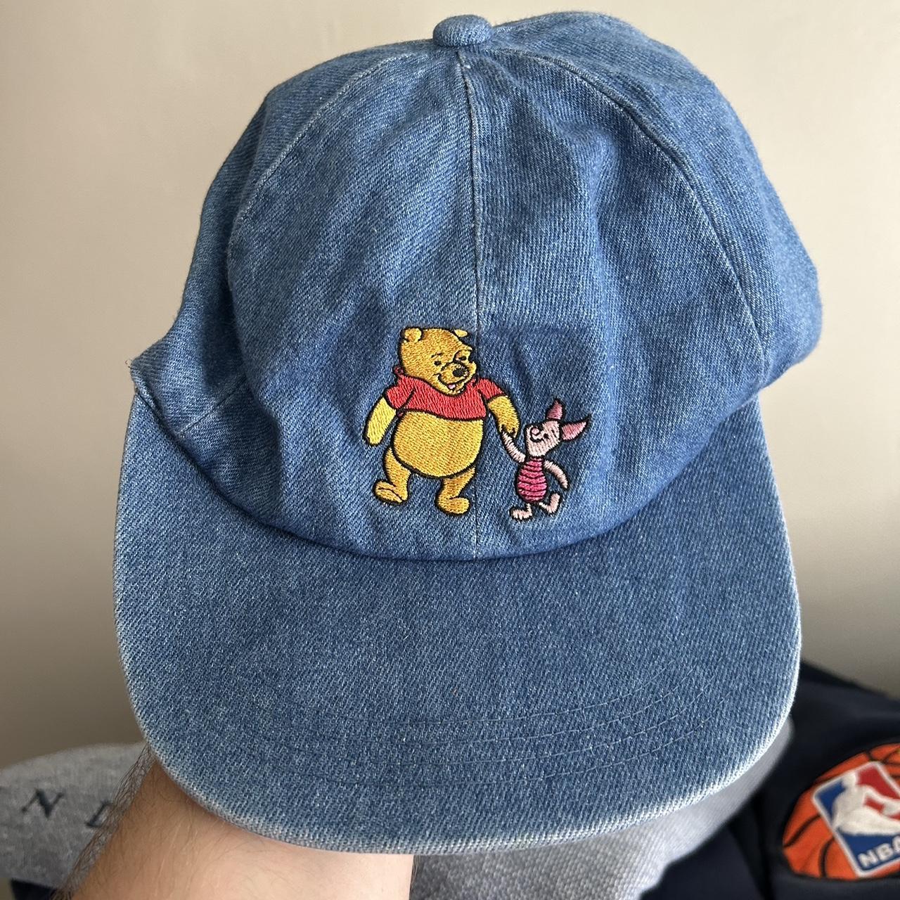 Vintage Pooh piglet hat stretch fit - Depop