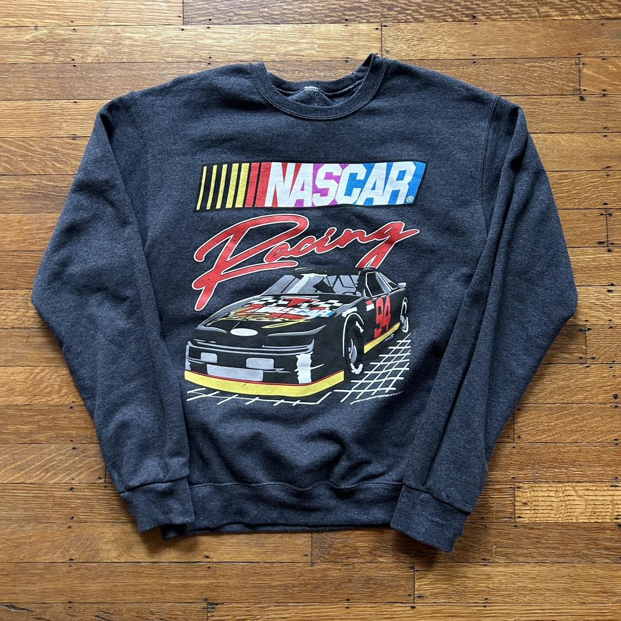 Nascar Racing graphic sweatshirt crewneck size Large Depop